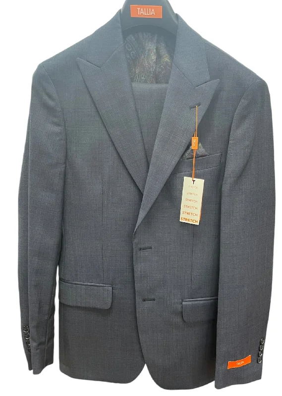 WOOL STRETCH SUIT - NAVY Vacation