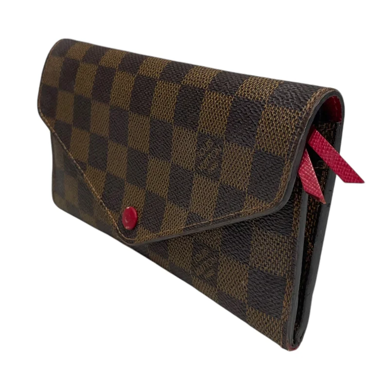 LOUIS VUITTON/Long Wallet/Monogram/Leather/BRW/sd0197 British Gentleman Style