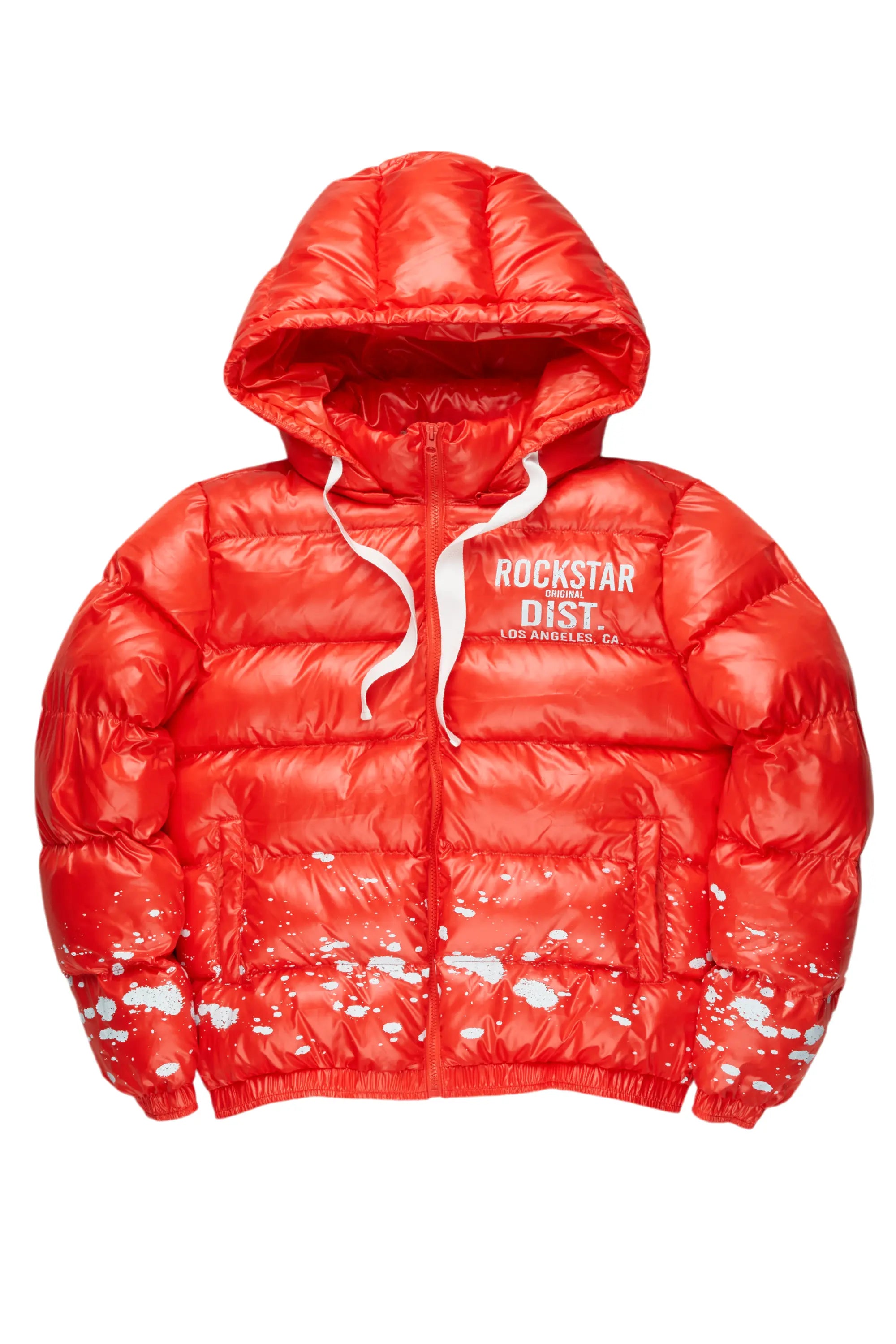 Art Dist. 2.0 Red Puffer Jacket Refined Men's Classic 