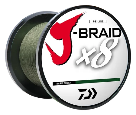 J-BRAID GRAND 8X 150yds Dark Green 65lb Cclassic Men's Tweed