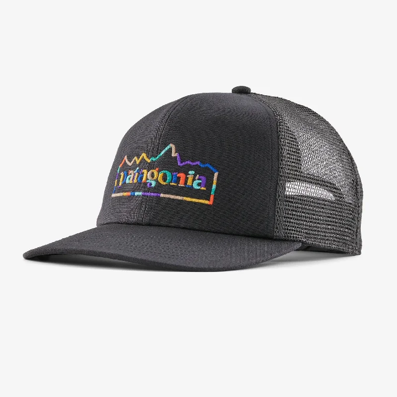 Relaxed Trucker Hat Practical Men's Multi