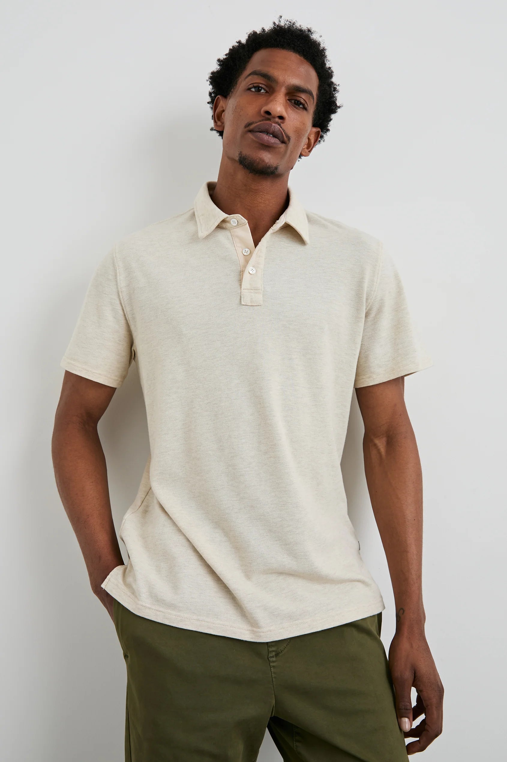 RAILS | Sebastian | Oat Heather Modern Men's Tech