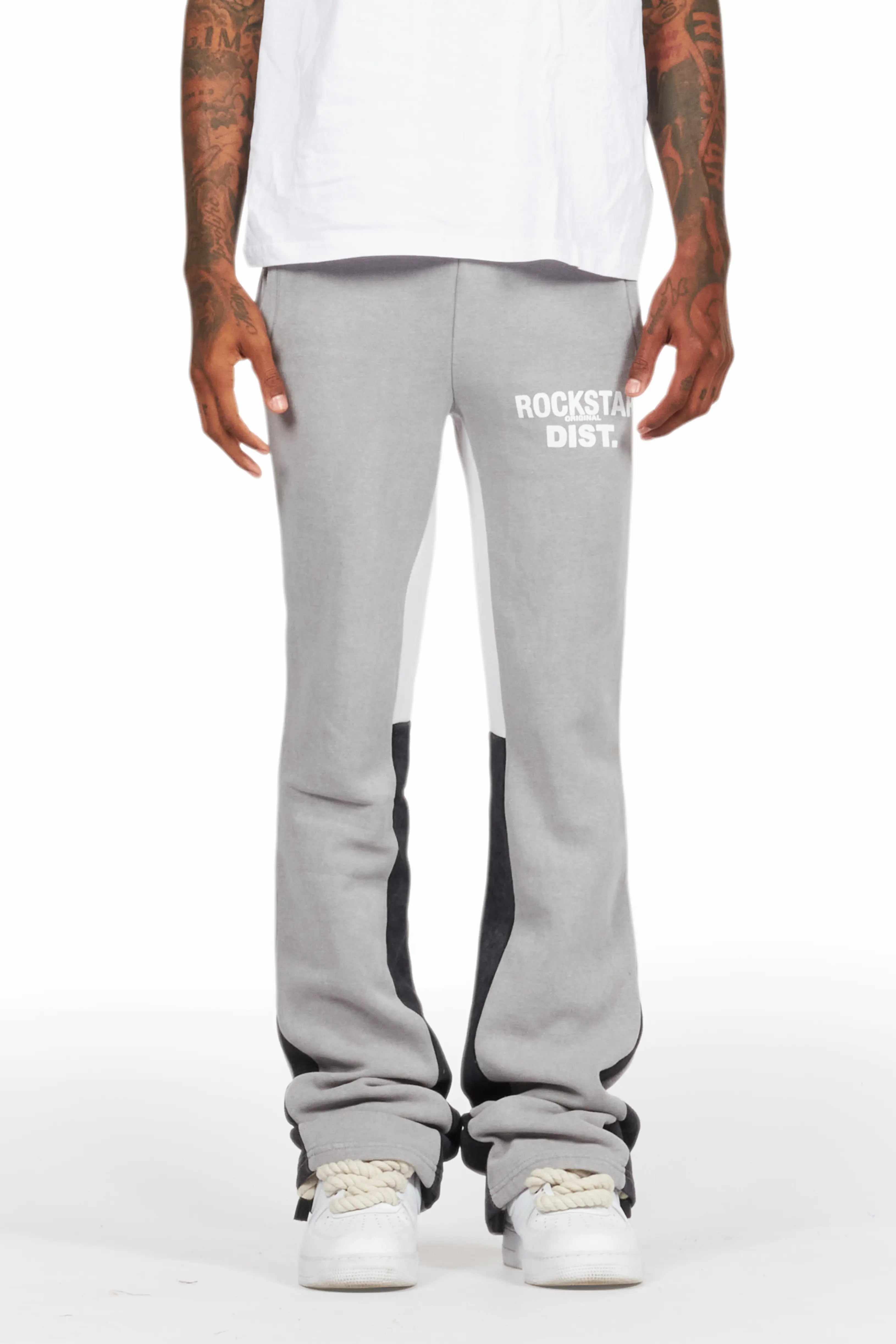 Alpine Vintage Grey Baggy Pant Gym