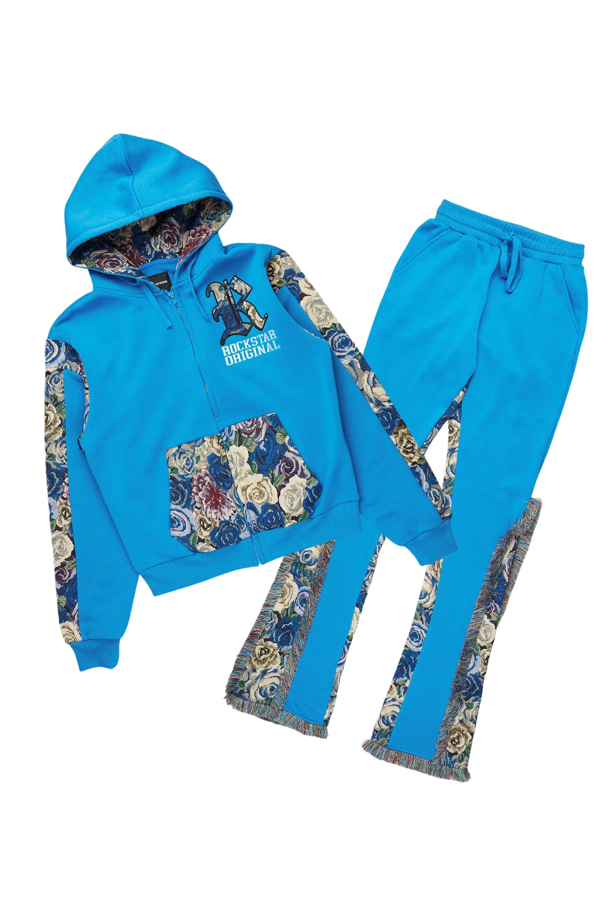 Linnea Blue Tapestry Stacked Trackset Hip Men's Urban