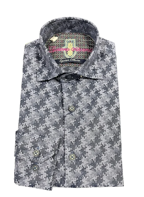 BOYS PARTY SHIRT - BLUE Masculine Men's 