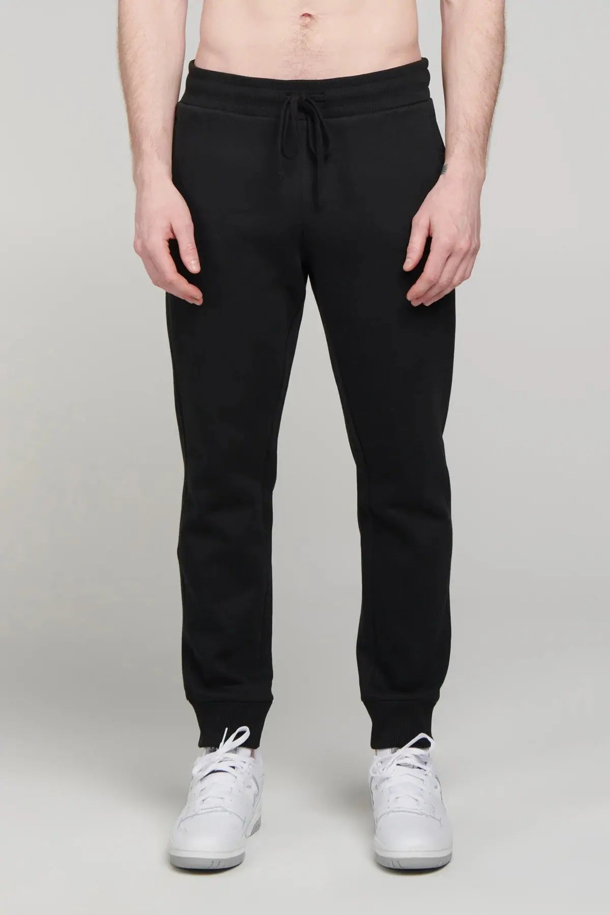 PURE & SIMPLE | Drawstring Sweatpant Black Modern Men's Geometric