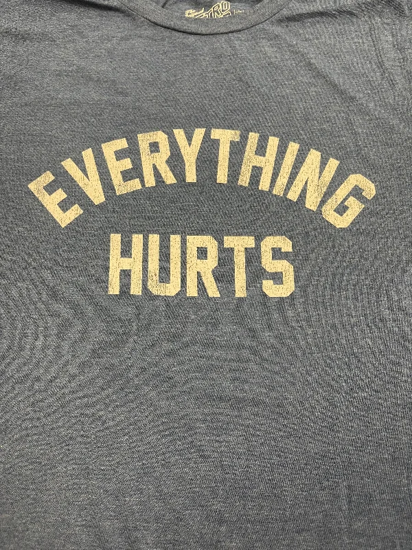 EVERYTHING HURTS T - BLUE Casual Men's Short