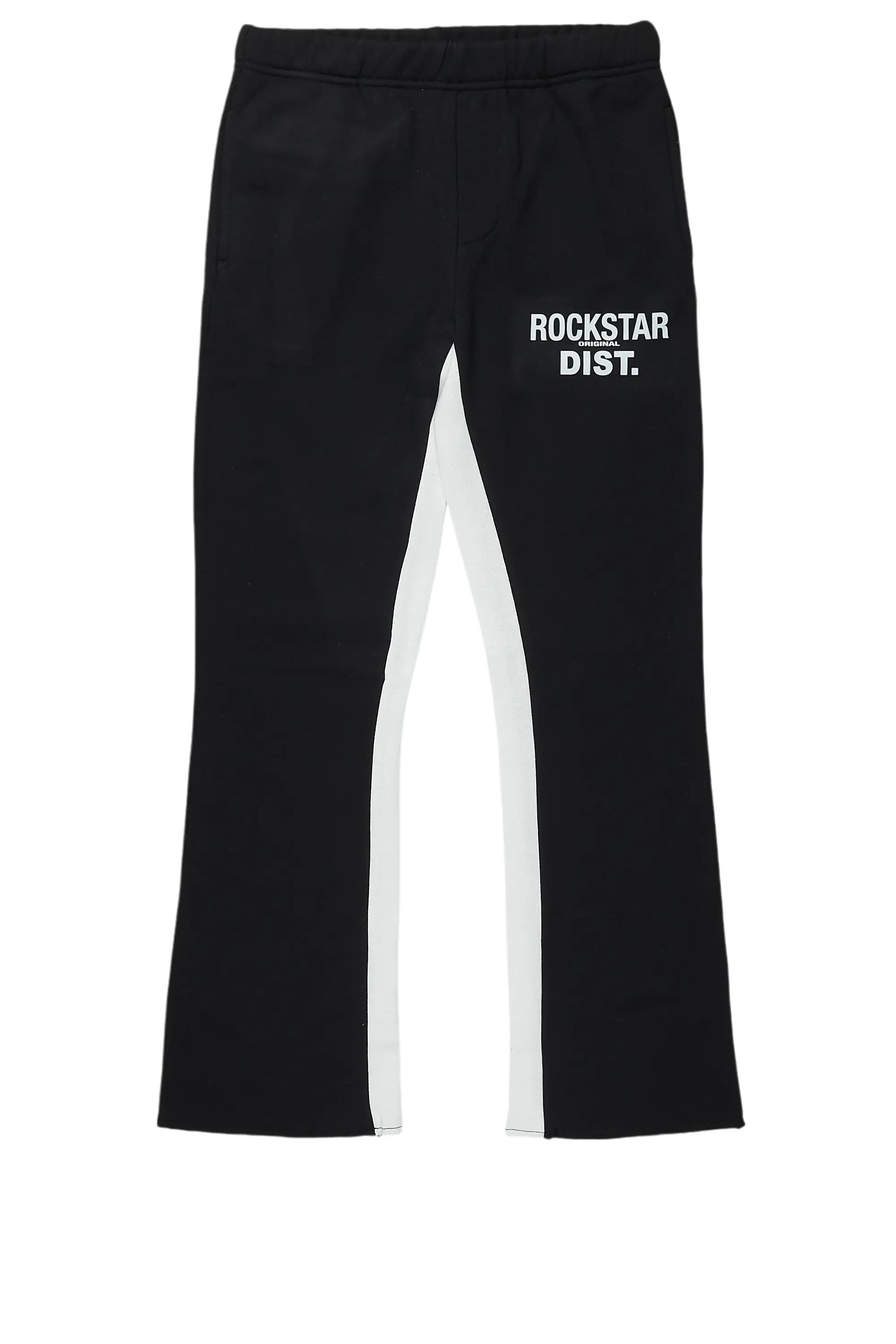 Boys Alpine Black Baggy Fit Trackpant Gym