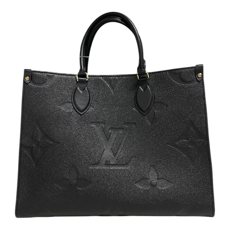 LOUIS VUITTON/Bag/OS/Leather/BLK/ON THE GO MM EMPRIENTE Luxurious Men's High