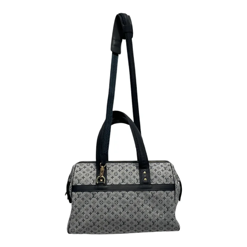 LOUIS VUITTON/Hand Bag/FREE/Monogram/Cotton/GRY/NAVY/JOSEPHINE/CANVAS Dynamic Men's Moto