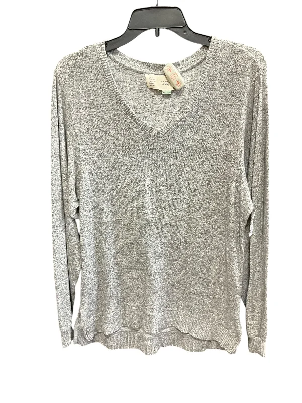 Top Long Sleeve Basic By Anthropologie In Grey, Size: Xs Modern Men's 