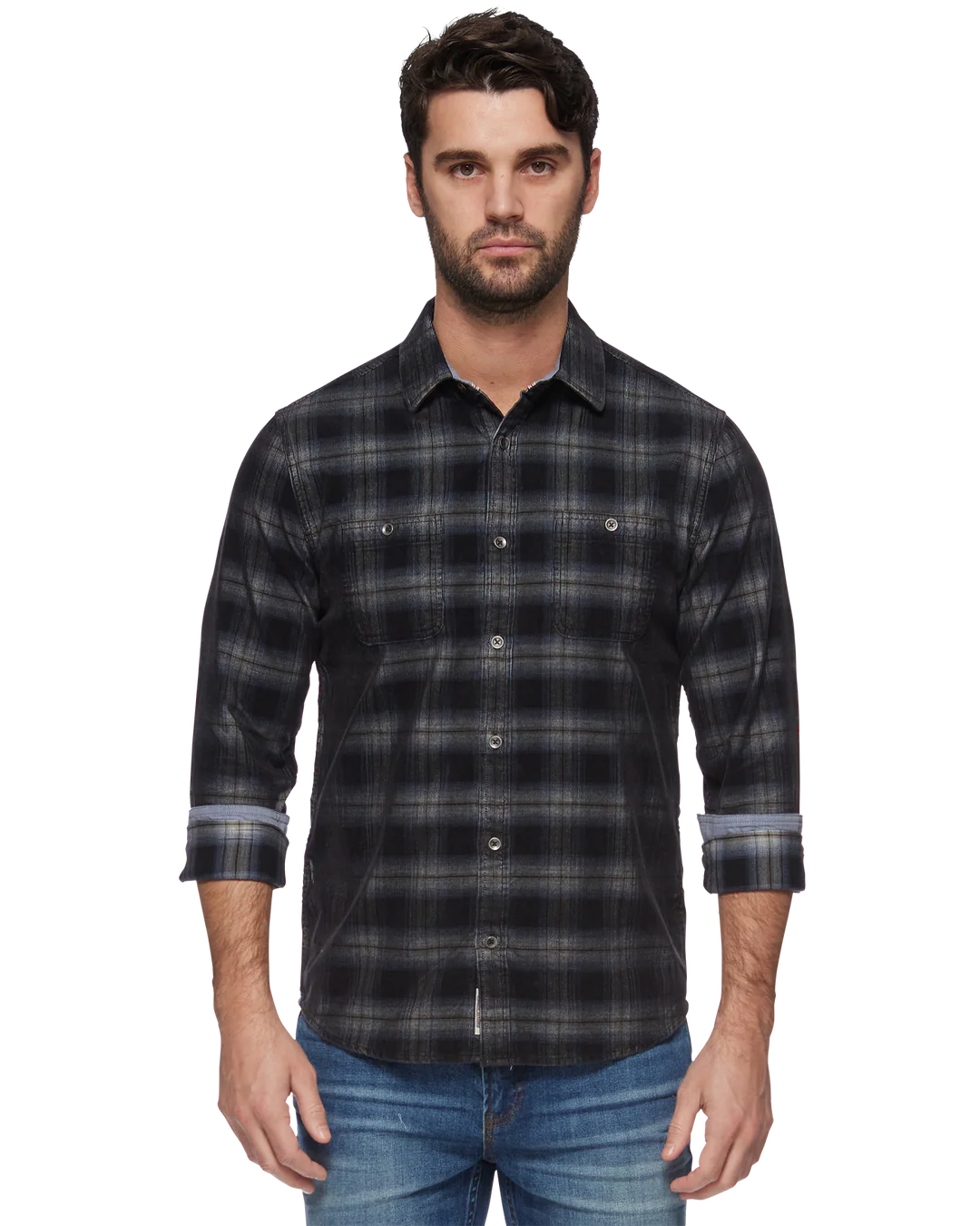 CORD FLANNEL - CHARCOAL Cclassic Men's Tweed