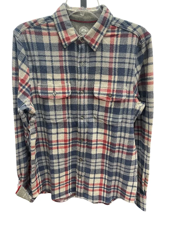 SUPA SOFT KNIT FLANNEL - NAVY/RED Masculine Men's 