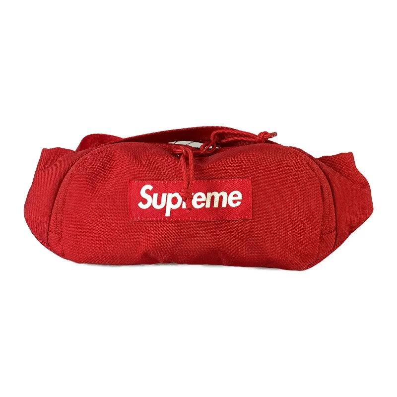 Supreme/Fanny Pack/Red/Nylon/ Cclassic Men's Tweed