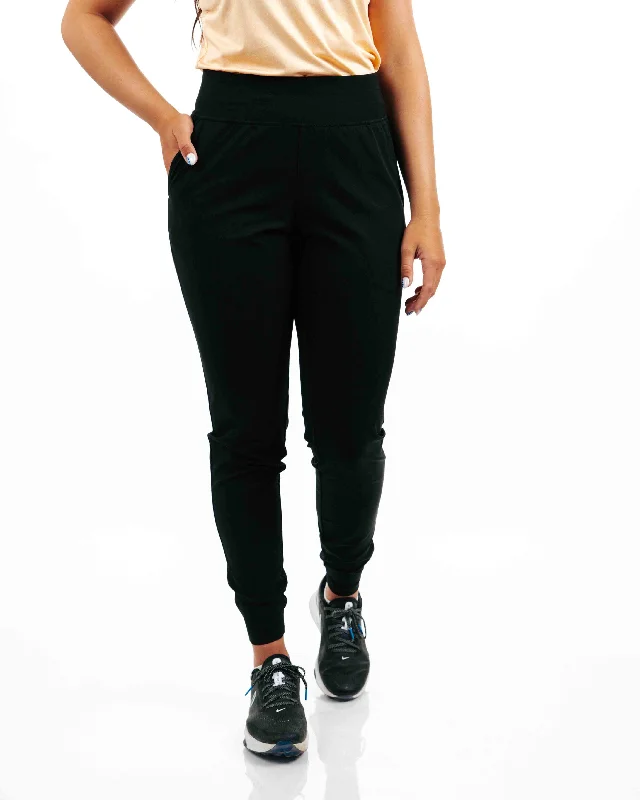 Women's Black Jogger Modern Men's 