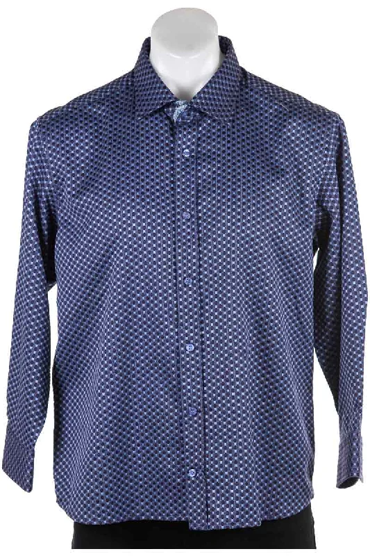 Brandolini Button Down Shirt Artistic Men's Hand