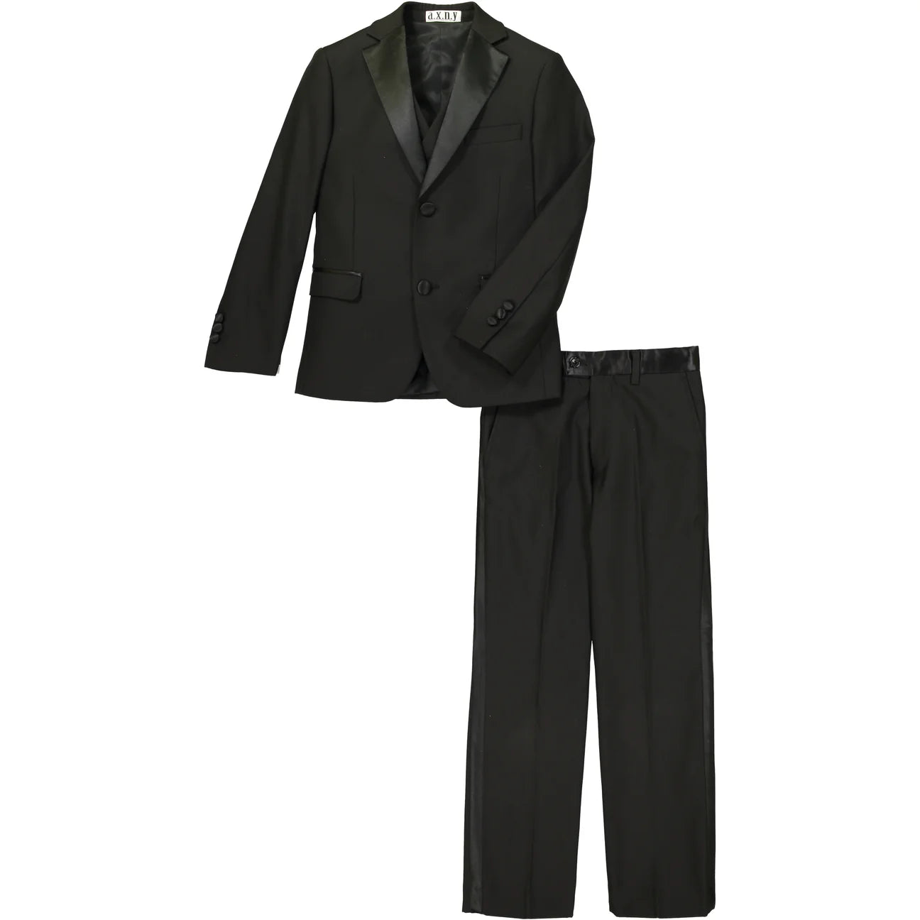 BOYS TUXEDO - BLACK Edgy Men's Punk