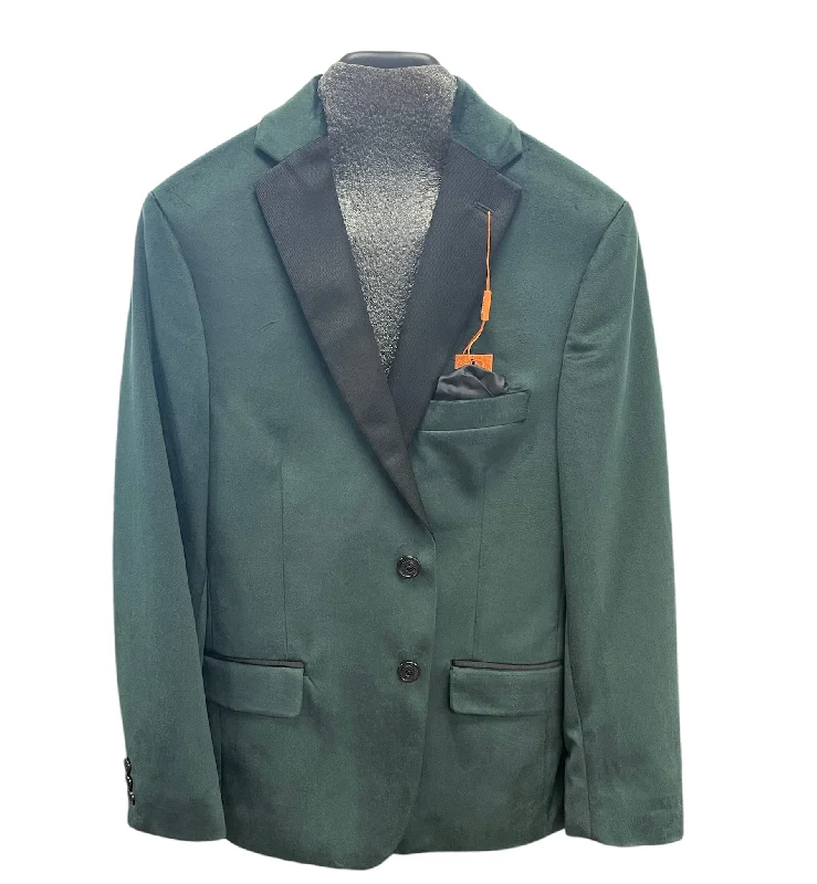 BOYS DINNER VELVET JKT - GREEN Artistic Men's Avant