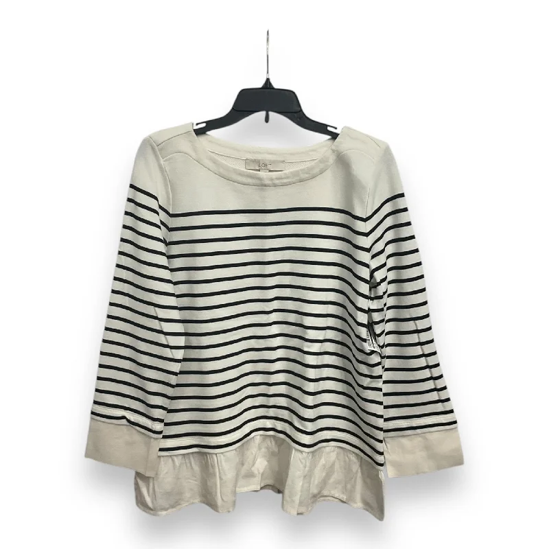 Top Long Sleeve By Loft  Size: L Polished Men's Silk