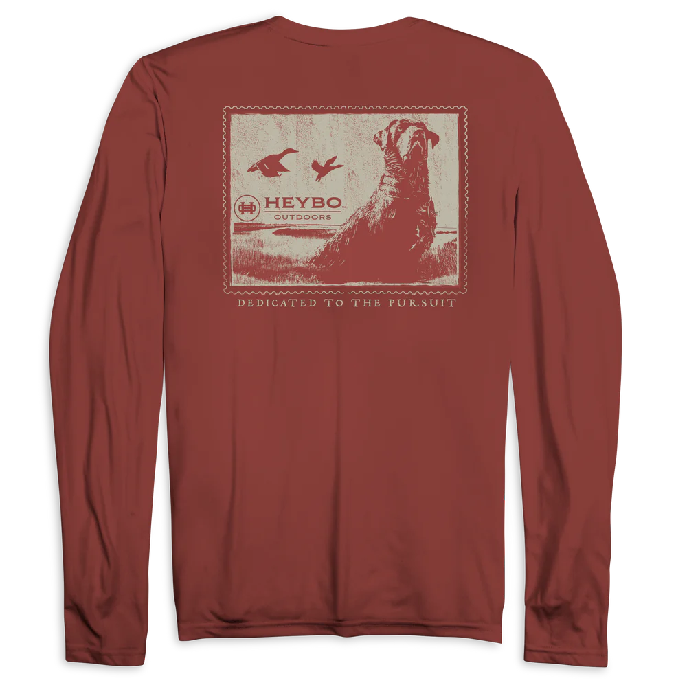 Heybo Weathered Lab Stamp LS Tee