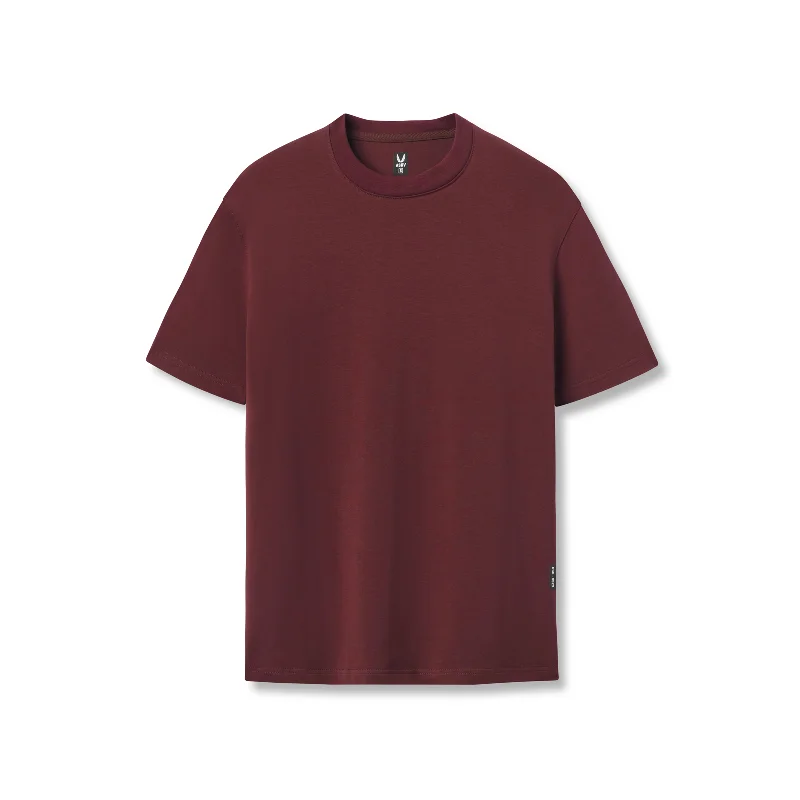 0923. Supima® Essential Tee - Crimson