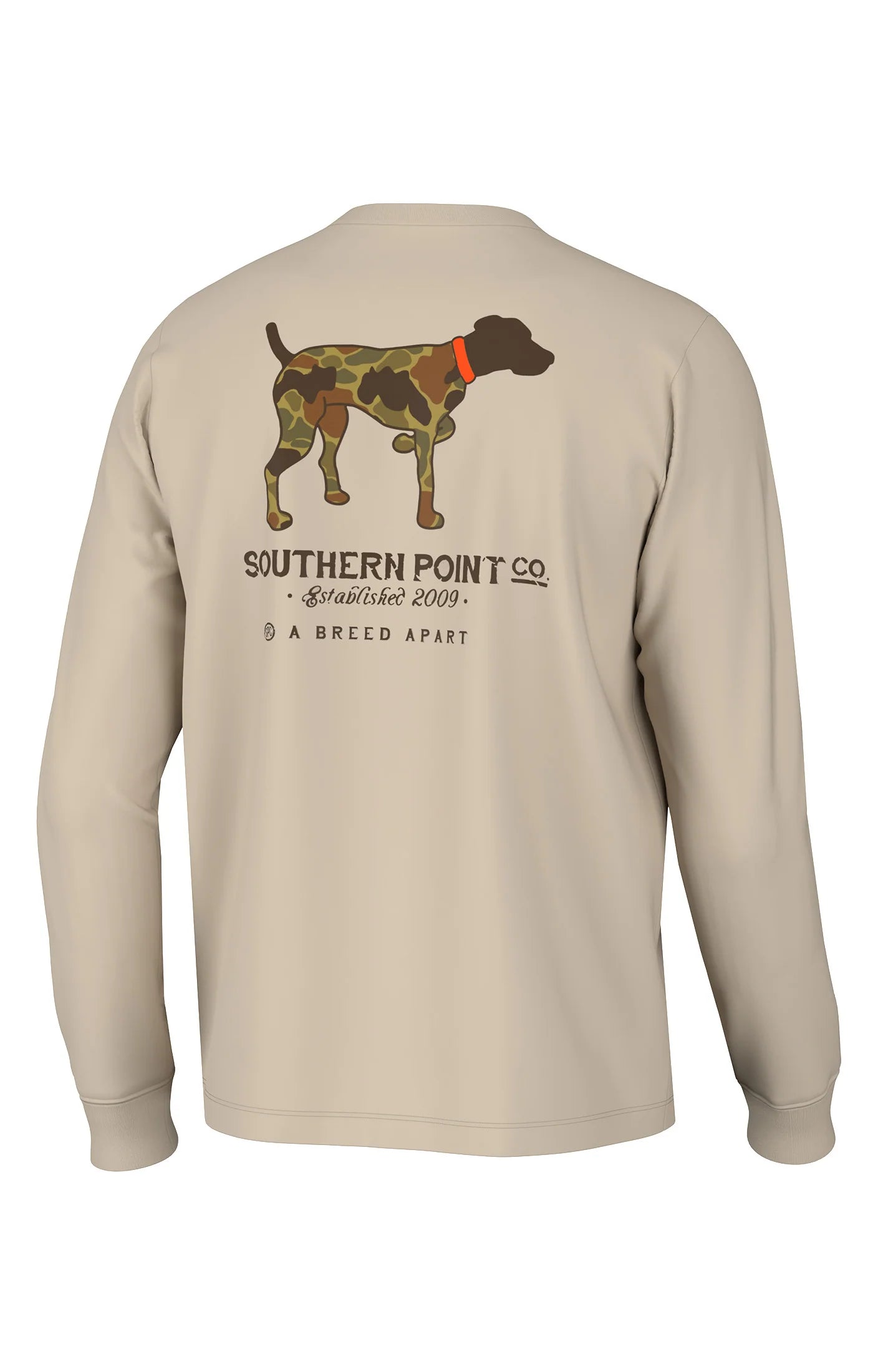 Southern Point Vintage Camo Greyton Long Sleeve Tee