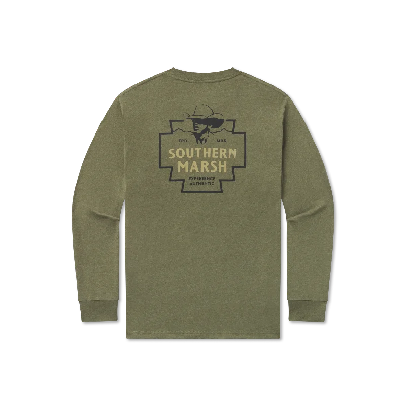 Cowboy Badge Tee - Long Sleeve