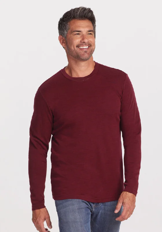 Easton Shirt - Cranberry Melange