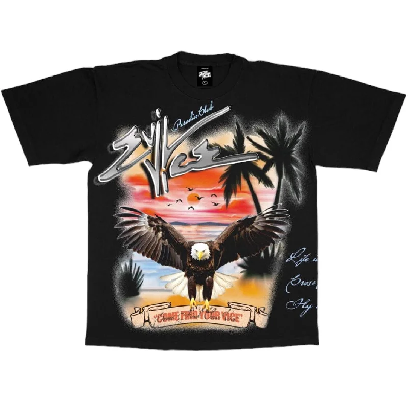 Evil Vice Paradise Flight Tee (Black) S24-9