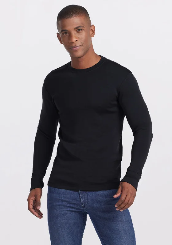 Glacier Long Sleeve Crew - Black