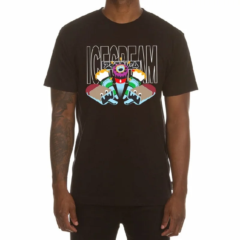 Ice Cream The Gang SS Tee (Black) 441-4203