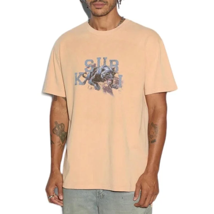 Ksubi Apex Biggie Flare SS Tee (Sun Faded Orange) MPF24TE004