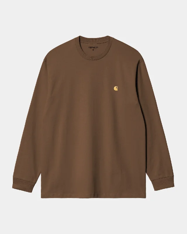 Chase Long Sleeve T-Shirt | Chocolate