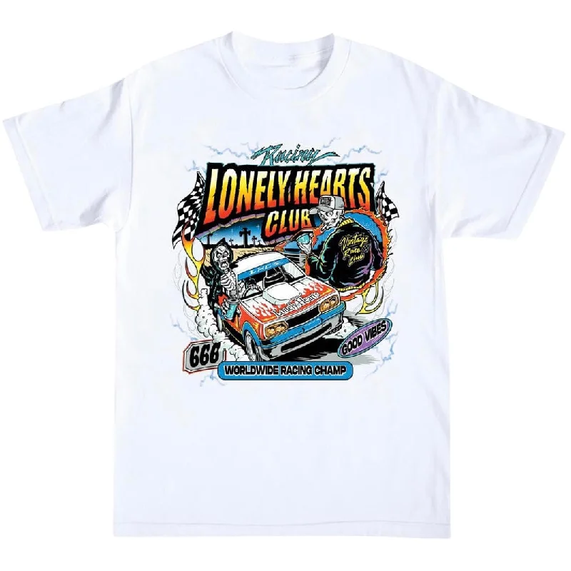 Lonely Hearts Club LHC Racing Champs T Shirt (White) SST0037