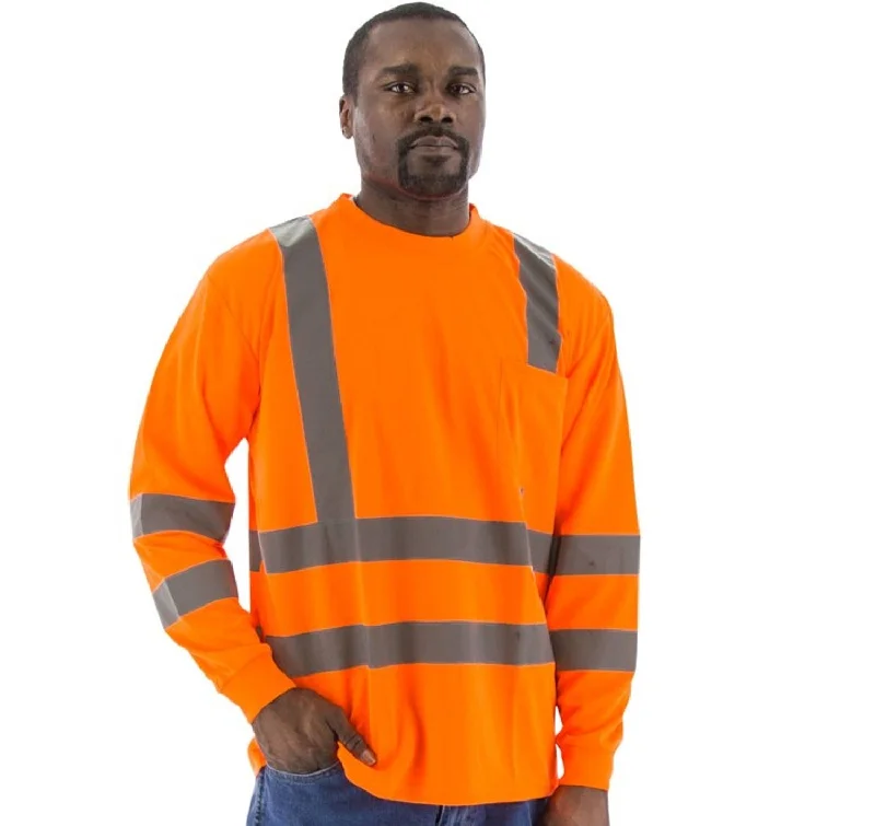 Majestic Men's Hi-Vis Long Sleeve Shirt