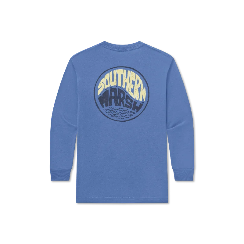 Youth FieldTec™ Comfort Tee - Retro Riptide - Long Sleeve