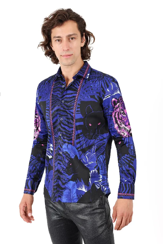 Mombasa Rhinestone Long Sleeve Shirt