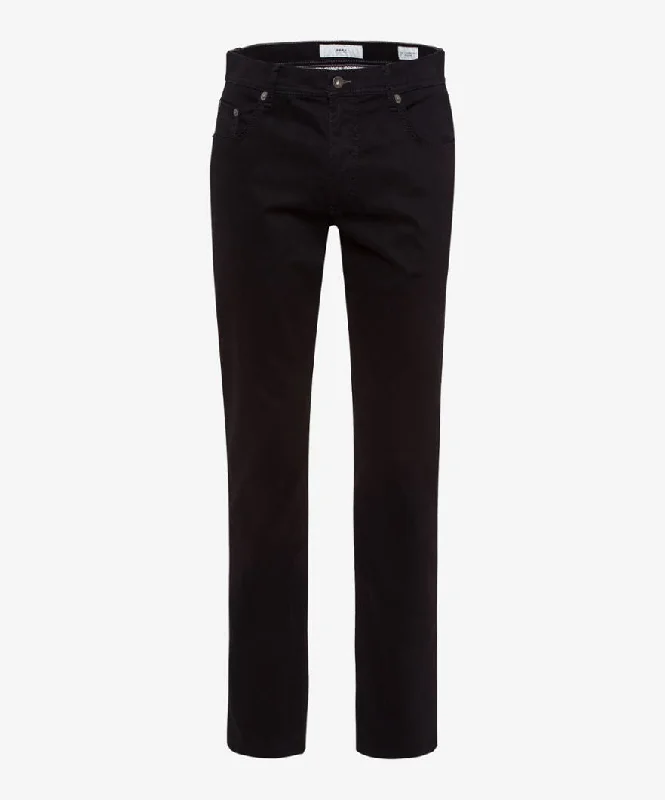 BRAX PERMA BLACK 5 POCKET PANT