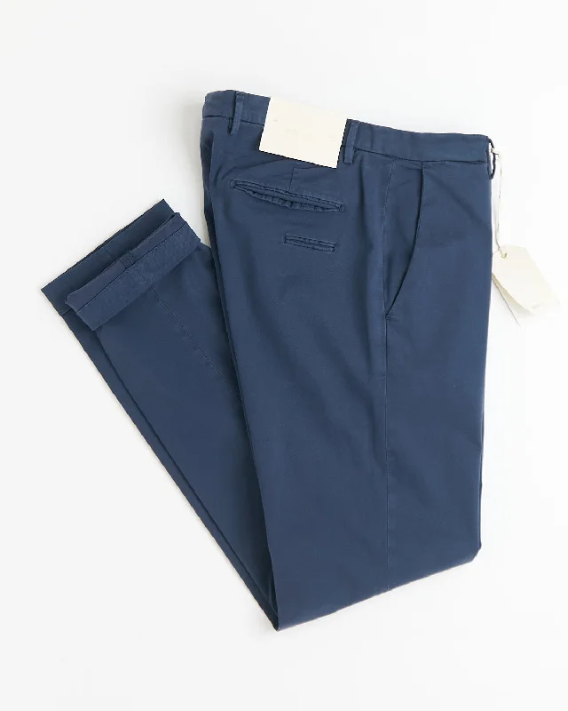 Cotton Tencel All-Season Twill Casual Pants