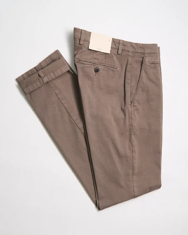 Easy Fit Stretch Brushed Cotton 'All Day' Smart Casual Pants