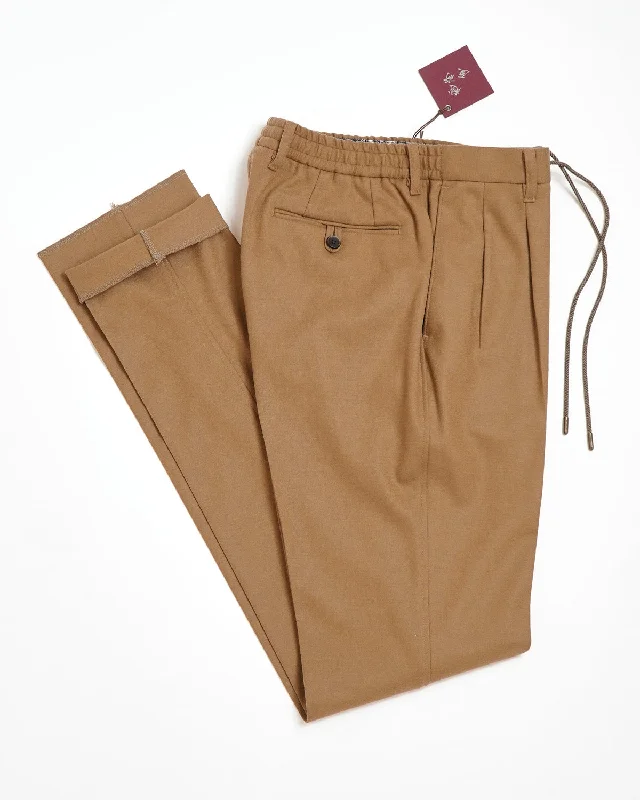 Elevated Casual Fine Merino Jersey Pants