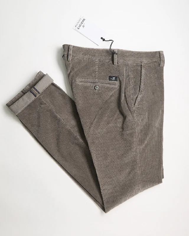 'Torino' Stretch Tailored Fit Medium Wale Corduroy Pants