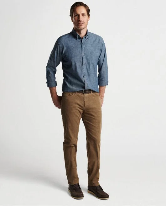 PETER MILLAR CORDUROY 5 POCKET PANT