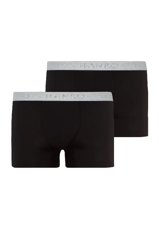 Cotton Essentials Boxer Briefs 2-Pack | Black 73078-019