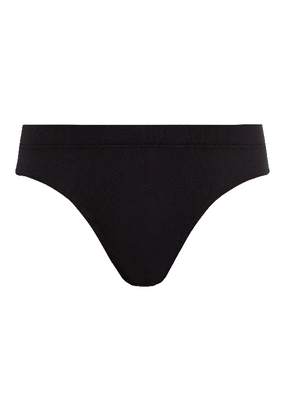 Sea Island Cotton Brief | Black 73170-019