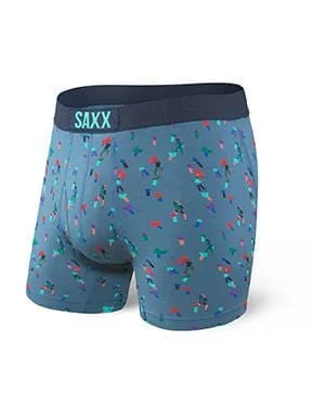 SAXX Ultra Boxer Brief  SXBB30F CWB Blue Climbing Wall