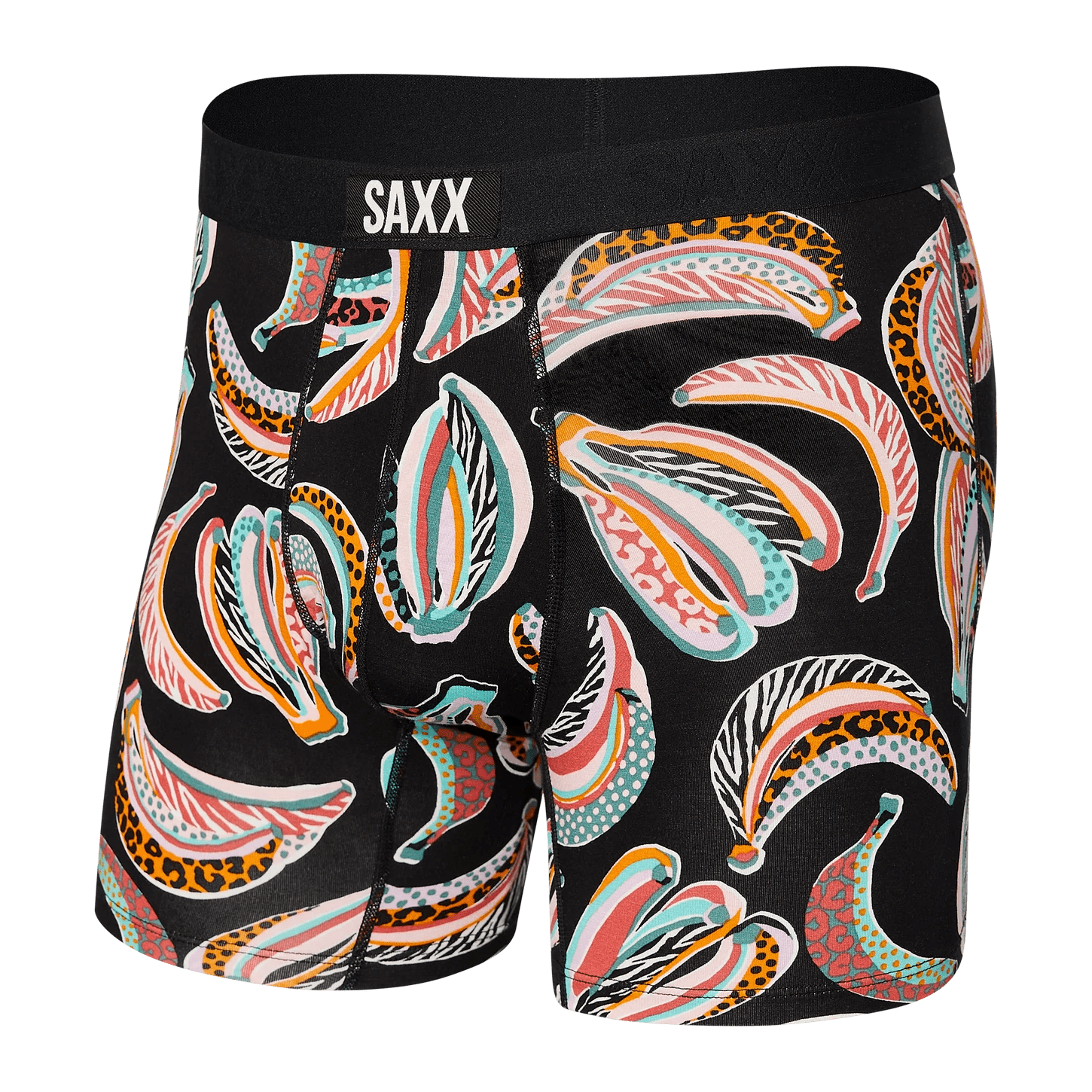 SAXX Vibe Boxer Brief - SXBM35 GBB - Gone Bananas Black