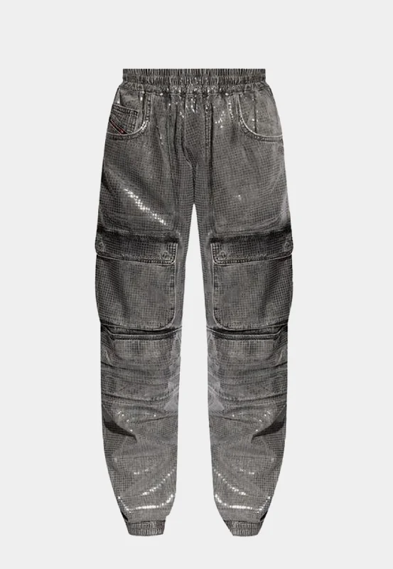 Diesel D-Mirt-S Trousers Grey Modern Men's  Modern Men's 