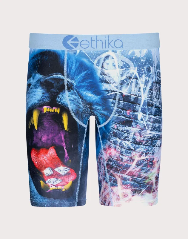 Ethika Lion Bricks Boxer Briefs