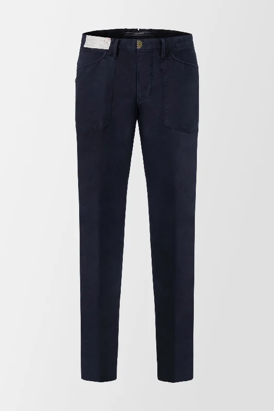 Incotex Blue Trousers Refined Men's European Refined Men's European